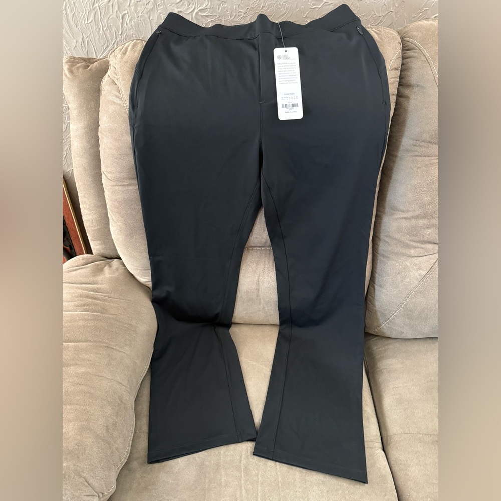 CRZ YOGA Dark Flare Leggings